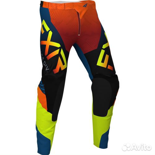 Штаны для мотокросса FXR Helium LE MX Slate/Black