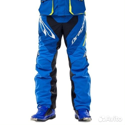 Штаны эндуро dragonfly Freeride Blue-Yellow 400160