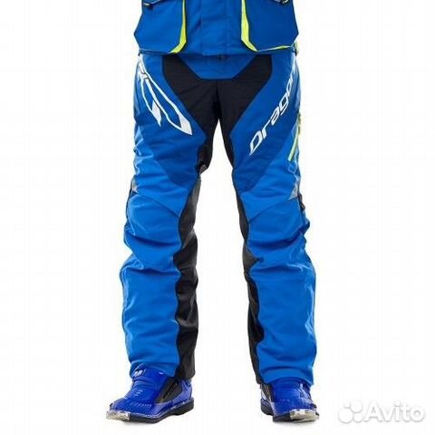 Штаны эндуро dragonfly Freeride Blue-Yellow 400160