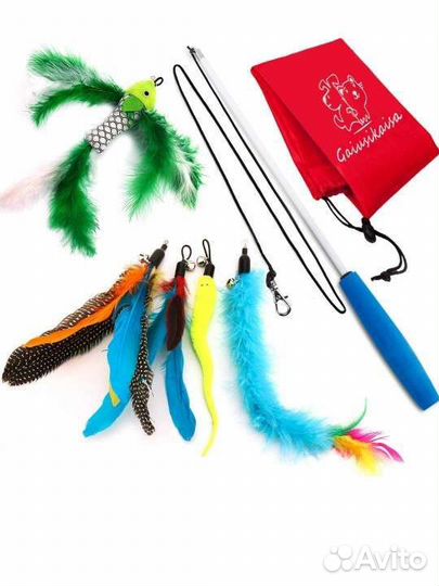 Набор игрушек для кошки