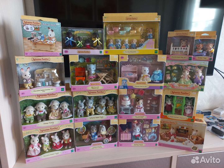 Новый Sylvanian Families вечеринка для друзей