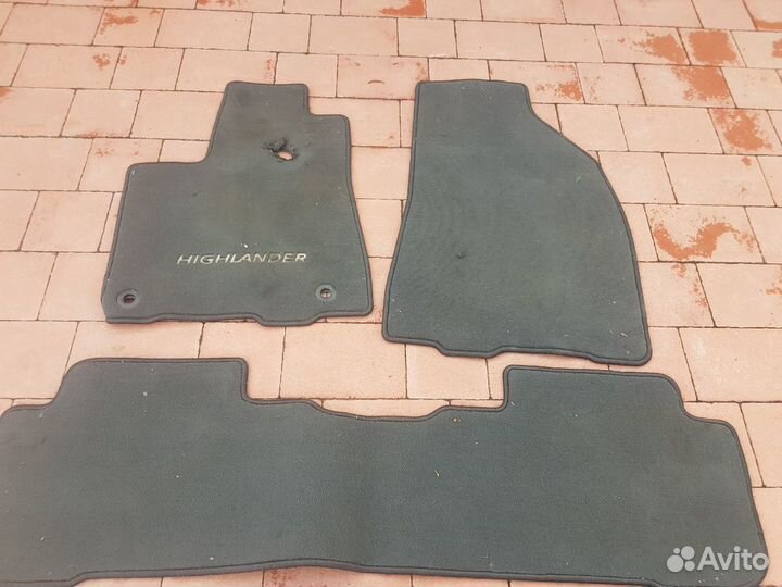 Коврики салонные Toyota Highlander