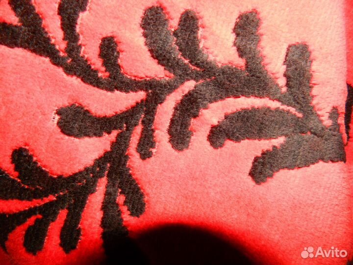 Бархатная винтажная скатерть/ковер/покрывало, ГДР