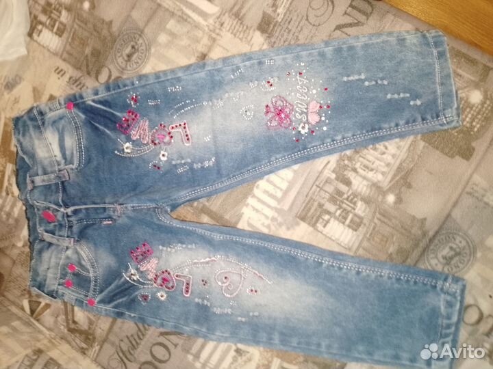 Джинсы для девочки