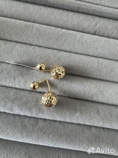 Золотые серьги