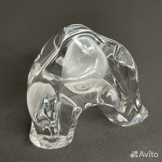 Коллекционная хрустальная статуэтка Медвежонок Тедди (Teddy Bear ) ручной работы No.8870