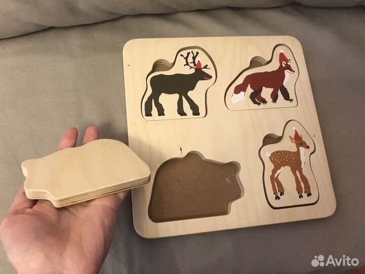 Игрушка развивашка деревянная икеа