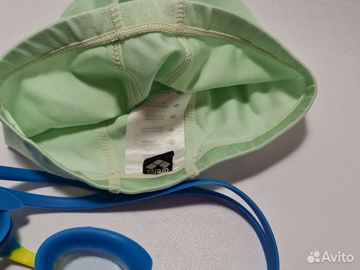 Шапочка для плавания очки плавки arena