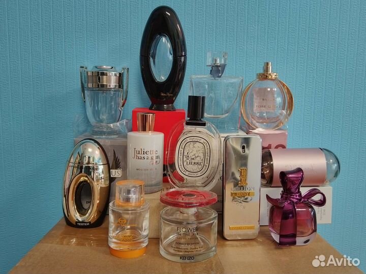 Пустые флаконы от духов Amouage, Kilian, Dior