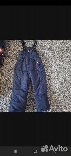 Зимний костюм для девочки 98