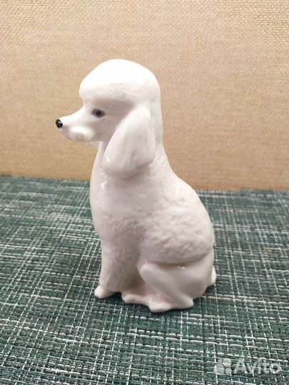 Статуэтка собака пудель лфз СССР