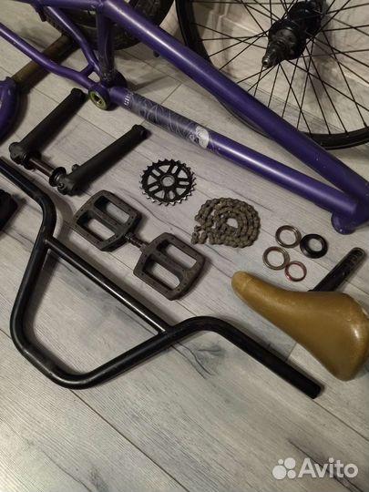 Запчасти на бмх BMX Wtp Crysis/SaltPlus/дербан