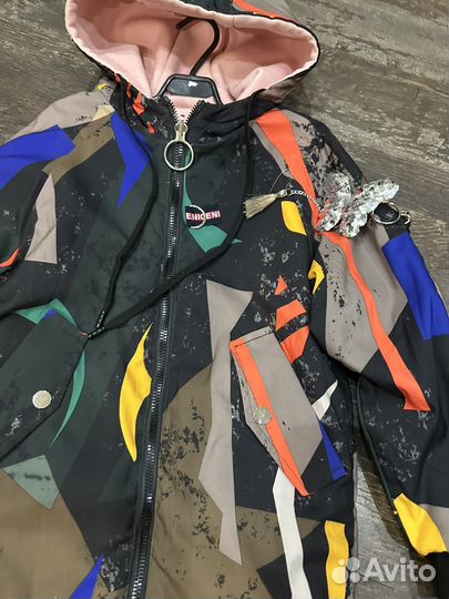 Парка доя девочки 128-140