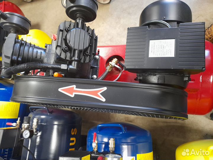 Компрессор (чугунный блок) 2*65 Дон Тех 490/100