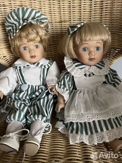 Фарфоровые коллекционные куклы