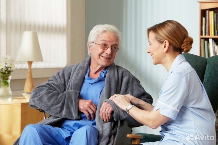 Уход за пожилыми. Вахта и проживание