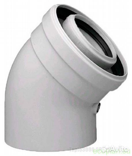 2 колена по 45