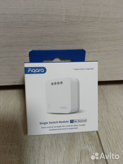 Реле одноканальное без нейтрали Aqara T1, SSM-U02