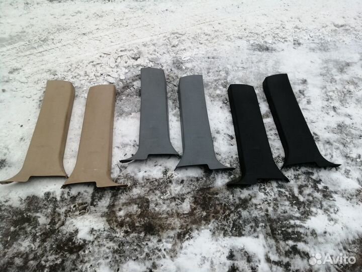 Обшивка центральной стойки низ BMW X5 e53