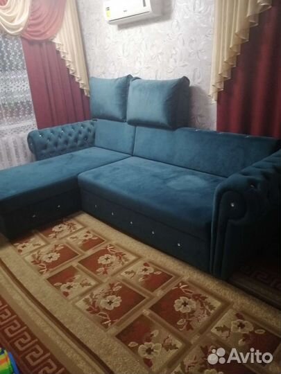 Угловой диван бу