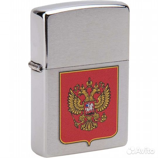 Зажигалка Zippo 200 Герб России Оригинал Новая