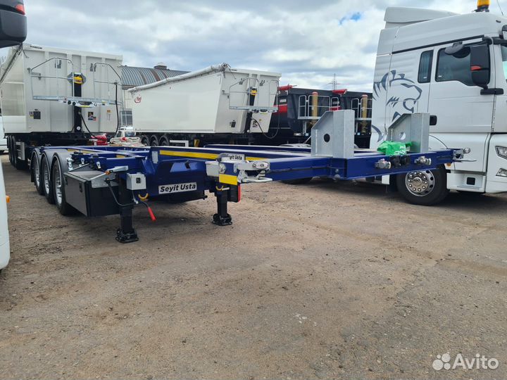 Полуприцеп контейнеровоз Seyit Usta 13114, 2023