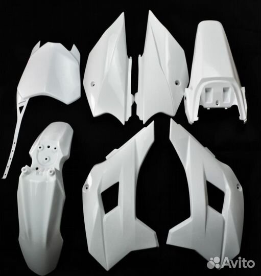 Пластик компл. KRZ (7 эл.) kayo, новый