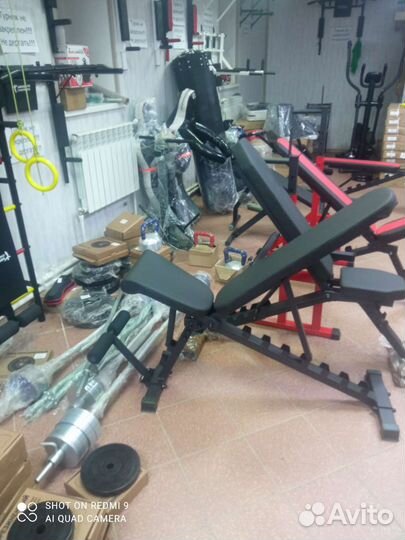 Стойка для штанги + Скамья