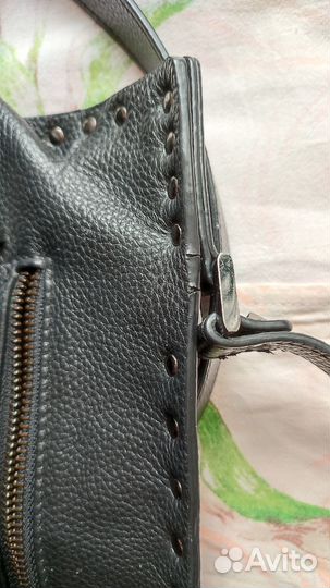 Сумка женская натуральная кожа через плечо