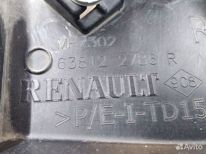 Расширитель арки Renault Kaptur 2016