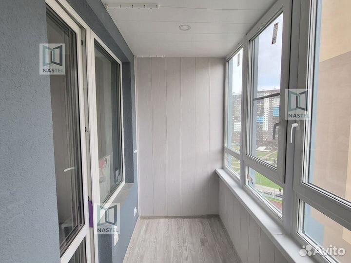 Остекление балкона пластиковыми окнами