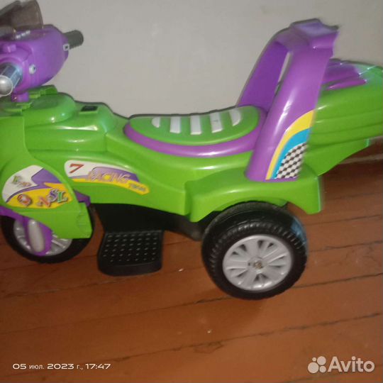 Детский электро мотоцикл