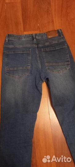 Джинсы на мальчика 152 на резинке