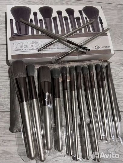 Набор кистей для макияжа профессиональный новый