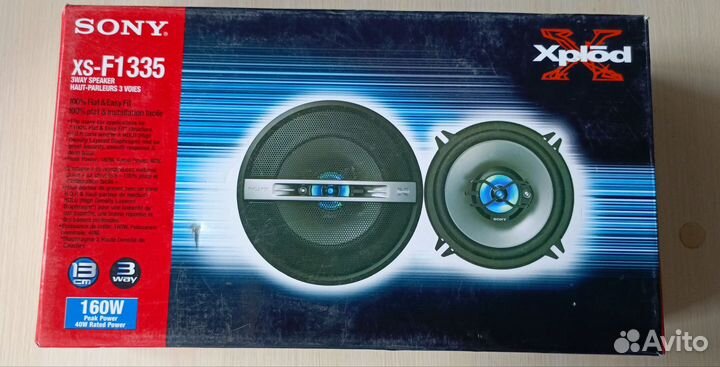 Накладки на аудиоколонки sony