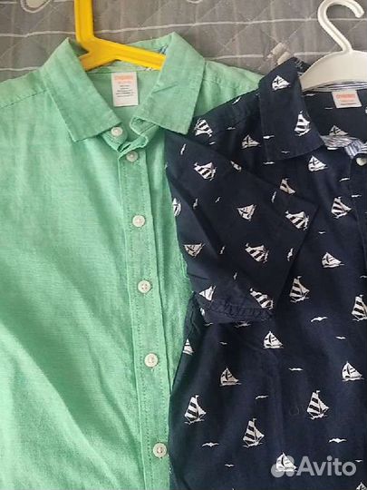 Рубашки с коротким рукавом для мальчика