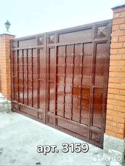 Кованые ворота