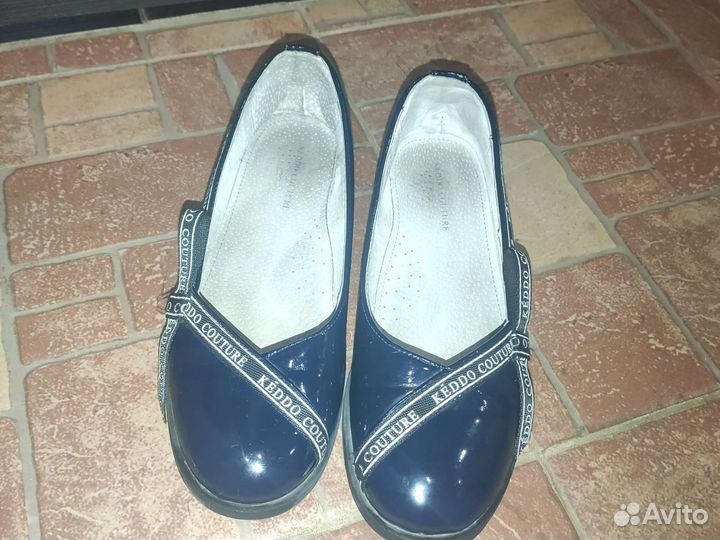 Балетки натуральная кожа 36