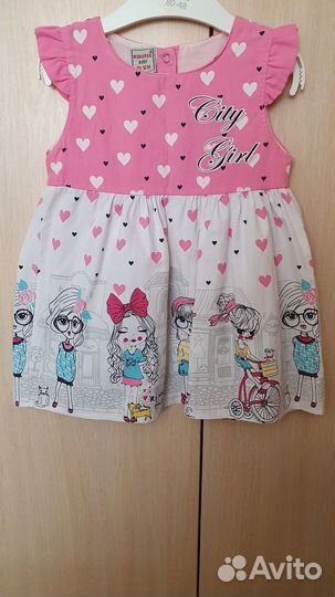 Летнее платье для девочки