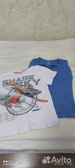 Вещи пакетом на мальчика 122 128