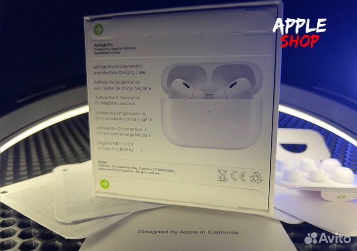 AirPods Pro 2 NEW2024 USB-C +Гарантия +Чехол