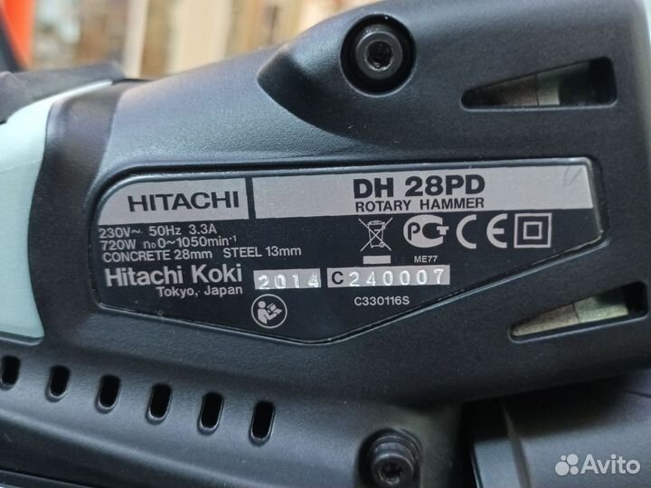 Перфоратор Hitachi DH 28 PD