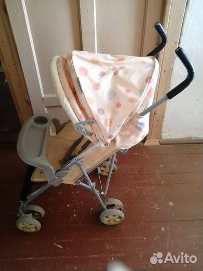 Прогулочная коляска трость бу