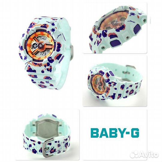 Часы Casio Baby-G BA-110FL-3A – оригинальные женск