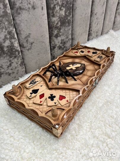 Нарды резные ручной работы 