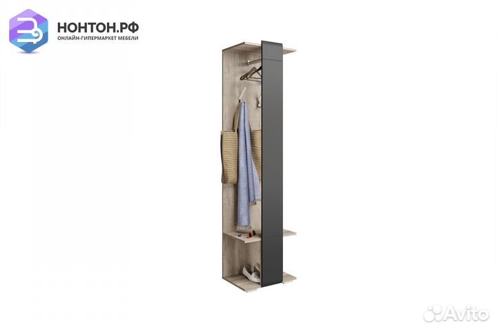 Вешалка Наоми дуб каньон / графит