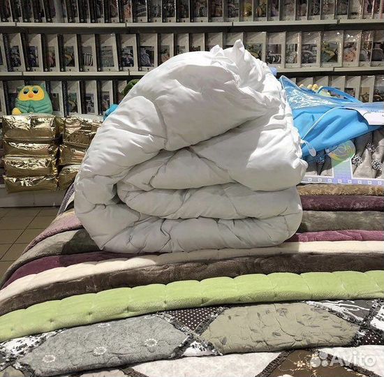 Одеяла подушки