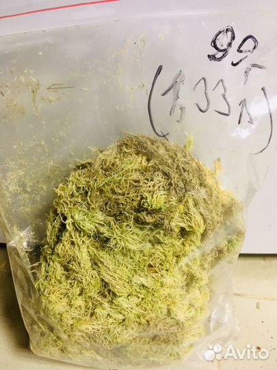 Мох сфагнум сухой прессованный