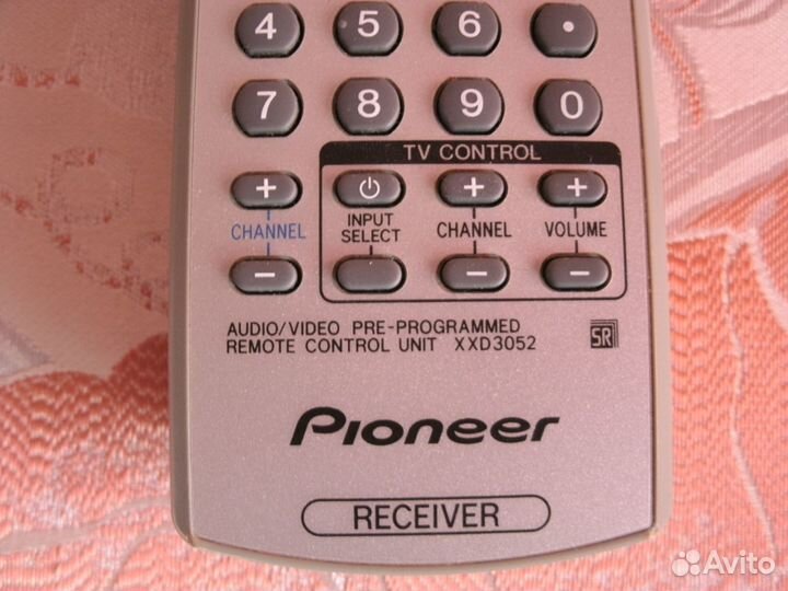 Пульт pioneer XXD 3052 для AV ресиверов pioneer