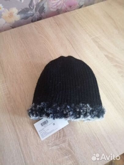 Шапка из меха кролика